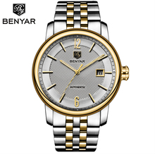 Reloj Hombre Benyar Men Watch Luxury Waterproof Military Automatic Mechanical Watches Army Date Clock Business Relogio Masculino 2024 - buy cheap