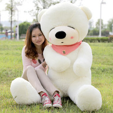 Gran oso de peluche blanco oso de peluche de juguete grande oso de peluche grande regalo 180 cm 0058 2024 - compra barato