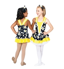 Vestido de balé feminino, roupa de dança moderna para meninas, fantasia de palco, uniformes de dança infantil 2024 - compre barato