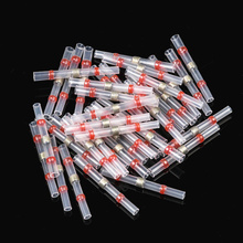 20/40/100/Pcs Electrical Wire Connectors Insulated Solder Sleeve Tube Heat Shrink Sorder Terminal Waterproof Butt Connectors Kit 2024 - buy cheap