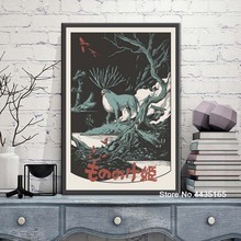 Póster de princesa Mononoke del 20 ° aniversario, carteles e impresiones de Studio Ghibli, cuadro artístico de pared, pintura en lienzo para decoración de habitación de niños 2024 - compra barato