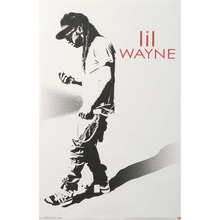 Home Decor Lil Wayne Hustle-Silk Art Poster Wall Sticker Decoration Gift 2024 - buy cheap