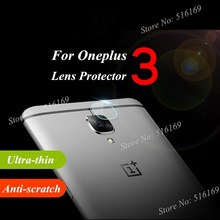 Protector de lente de vidrio templado para cámara trasera Oneplus 3/3T, película protectora Ultra transparente para One Plus Three Oneplus3, 2 set/lote 2024 - compra barato