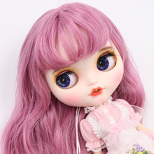ICY DBS Blyth Doll For Series No.BL1063 Dark Pink hair Open Mouth with teeth Carved lips Matte face Joint body 1/6 bjd 2024 - buy cheap