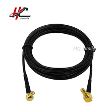 Conector macho SMB de ángulo recto, conector macho a conector macho sma RG174, 1m, 39,5 pulgadas 2024 - compra barato