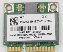 SSEA New for BroadCom BCM94313HMG2L BCM4313 Half Mini PCI-E 802.11 b/g/n Card for IBM Lenovo B560 V560 G555 G560 Z560 Z565 2024 - buy cheap