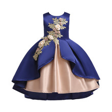 Vestidos de Fiesta de princesa para niños y niñas, ropa elegante de dama de honor para niñas de 3 a 10 años, 2020 2024 - compra barato