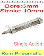 Mini cilindro de aire de acción única tipo SMC, CDJ2B6-10, diámetro de 6mm, carrera de 10mm, modelo CDJ2B 6-10, 6x10, 6x10, 6-10mm 2024 - compra barato
