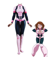Roupa feminina de cosplay de boku no hero academia, macacão de anime 3d para mulheres 2024 - compre barato