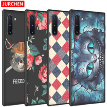 Jurchen-capa de tpu macio para celular, desenho animado, para samsung galaxy note 10, 10 plus, 5g, samsung galaxy note 10 plus 2024 - compre barato