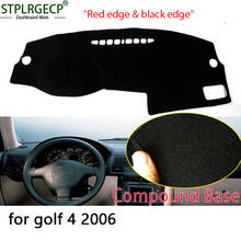 StplrgeCP For VW volkswagen golf 4 double layer Car Dashboard Cover Avoid Light Pad Instrument Platform Dash Board Cover Sticker 2024 - buy cheap