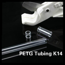 Tubo duro de refrigeración por agua, tubo rígido acrílico transparente OD12MM 14MM 16MM 50CM espesor 2MM, 2 uds. 2024 - compra barato