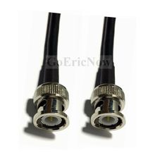 5 pcs RF Coaxial  50cm RG58 Cable BNC Male Plug To BNC Male Straight Crimp Coax Pigtail Cable Connector 2024 - buy cheap
