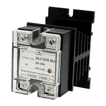 DC 3-32V to AC 24-480V Solid State Relay SSR 60A w Aluminum Heat Sink 2024 - buy cheap