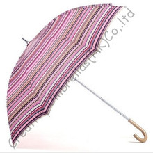 10mm fringe lace umbrellas and nickel plated fluted long ribs,hand open,ladies parasol,streak printed pongee design,superlight 2024 - buy cheap