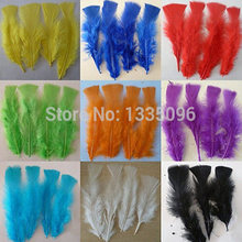 100 PCS/lots of wholesale DIY 4 to 6 inches / 10-15 cm feathers most Turkey feather feather flat jewelry 2024 - buy cheap