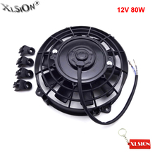 XLSION 12 в 80 Вт вентилятор охлаждения радиатора для фотокарт Багги квадроцикла 4-колесный 2024 - купить недорого