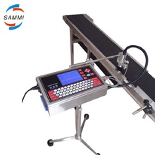 Máquina de impresión de inyección de tinta con cinta transportadora, Digital, alta velocidad, fecha de caducidad y número de lote 2024 - compra barato