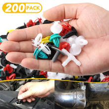 100/200pcs Car Styling Universal Auto Fastener Car Bumper Clip Mixed Vehicle Retainer Rivet Door Panel Fender Liner 2024 - buy cheap