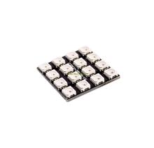 WS2812B 4*4 16-бит полный Цвет 5050 RGB светодиодный светильник Панель светильник для Arduino, оптовая продажа 2024 - купить недорого