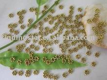 1000 pcs Antiqued gold Daisy spacer beads 4mm M229 2023 - купить недорого