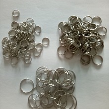Joyería de rodio de 5-16mm, 1000 Uds., doble capa, anillos abiertos de Metal, anillos abiertos, Conector de fabricación de joyas DIY 2024 - compra barato