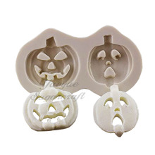 Yueyue Sugarcraft Halloween Silicone mold fondant mold cake decorating tools chocolate mold 2024 - buy cheap