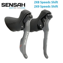 SENSAH bicicleta de carretera STI 2*8*2*9 palanca doble 9 velocidad de la palanca de freno de bicicleta Derailleur de Shimano Claris Sora 2024 - compra barato