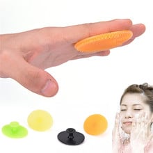 Women Girls Colorful Cleaning Pad Wash Face Facial  SPA Skin Scrub tool women's makeup remover product Practical 2024 - buy cheap