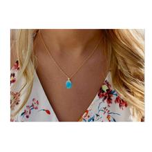 Colorful Zircon Choker Necklace Women New Fashion Jewelry Cute Gift  Pink Blue 2024 - buy cheap