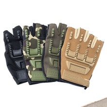 Outdoor Gloves Half Finger Military Army Combat Tactical Hunting Camouflage Camping Hiking Paintball Soldier Shoot rekawiczki 2024 - buy cheap