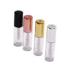 10 Pieces 1.2ML Plastic Lip Balm Tube Lipstick Mini Sample Cosmetic Container With Gold Cap Empty Transparent PE Lip Gloss Tubes 2024 - buy cheap