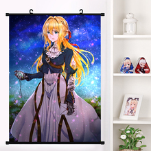 Violet Evergarden de Manga de Anime japonés, Mural de desplazamiento de pared, póster colgante de pared HD, Otaku, decoración artística para el hogar, regalo de colección 2024 - compra barato