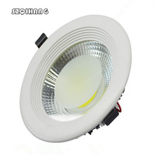 Free Shipping Super bright 7W/10W/15W Dimmable Led hight light  downlight 85-265V Recessed LED Ceiling light down light Lamp war 2024 - buy cheap