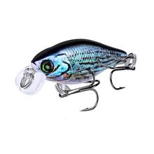 1pcs/lot Crankbait Fishing Lure 45mm 4g Topwater Swim Fish Artificial Hard Bait Wobblers Minnow Fishing Accessories With 10#hook 2024 - buy cheap
