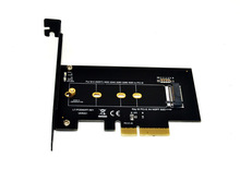 NGFF M.2 para PCI-E 3.0 X Cartão Conversor M2 4 Slot PCI-E PCIe SSD NVMe M Chave M2 NVMe SSD adaptador De Placa Riser para 2230 2242 2260 2280 2024 - compre barato