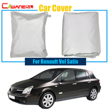 Cawanerl capa de carro anti uv ao ar livre chuva sol neve geada resistente prevenir capa para renault vel satis 2024 - compre barato