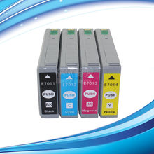 XIMO-Paquete de 8 cartuchos de tinta compatibles con T7011-T7014 t7021-t7024, para WorkForce Pro, WP-4000, WP-4015DN, WP-4095DN, WP-4500 2024 - compra barato