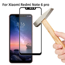 5PCS Black Ultra-Thin screen protector Tempered Glass for Xiaomi redmi Note 6 pro note6 Pro 6pro full Screen protective 2024 - buy cheap