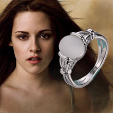 Twilight Saga Ring Bella Opals Silver Plated Fashion Hot New Simple Classic Movie Film Jewelry For Women Lady Wholesale 2024 - купить недорого