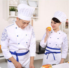 2019 venta al por mayor Unisex cocina Chef uniforme panadería comida servicio manga corta transpirable doble Breasted cocinero desgaste chaqueta Chef 2024 - compra barato