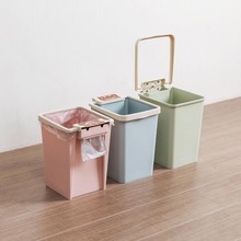 OTHERHOUSE Large Square Trash Can Waste Bins Lidless Plastic Paper Basket Garbage Bin Home Office Simple Rubbish Garbage Cans 2024 - buy cheap