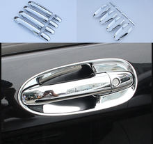 DEE Accessories Chrome Side 4 Door Handles Bowls Covers Frame Trim Strip for Mercedes Benz Vito 2016 Stickers Styling Cover 2024 - buy cheap
