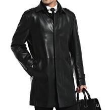 Осенне-весенняя утепленная мотоциклетная кожаная куртка, Мужская куртка, Мужская куртка, лацканы, длинные тренчи, мужские пальто из искусственной кожи 2024 - купить недорого