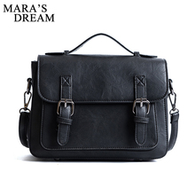 Mara's Dream Shoulder Bag New High Quality PU Leather Bags Lady Satchel Handbag Tote Messenger Crossbody Bag Shoulder Bag Women 2024 - buy cheap