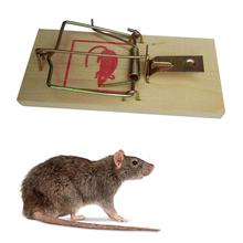 Reusable Wooden Mouse Traps Bait Mice Vermin Rodent Pest Control Home Garden Mousetraps Trap Outdoor Use 2024 - buy cheap