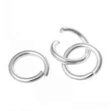 DoreenBeads Open Jump Ring Findings Silver Plated 6mm Dia,2000PCs 2024 - buy cheap