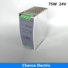 75W 24V Switch Power Supply source  85-264VAC input  DR-75W-24vdc din rail power supply free shipping 2024 - buy cheap