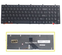Новая клавиатура SSEA для ноутбука Clevo W350 W350ST W350SK W670 W370 W370ST с подсветкой, бесплатная доставка 2024 - купить недорого