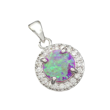 Shining Pink Fire Opal Pendant For Girls Fashion Jewelry Women  Pendants 7/8 inch OP338 2024 - buy cheap